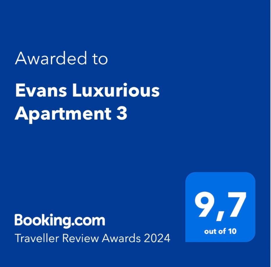 Evans Luxurious Apartment 3 Iráclio Exterior foto
